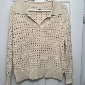 Joie Open Knit Sweater